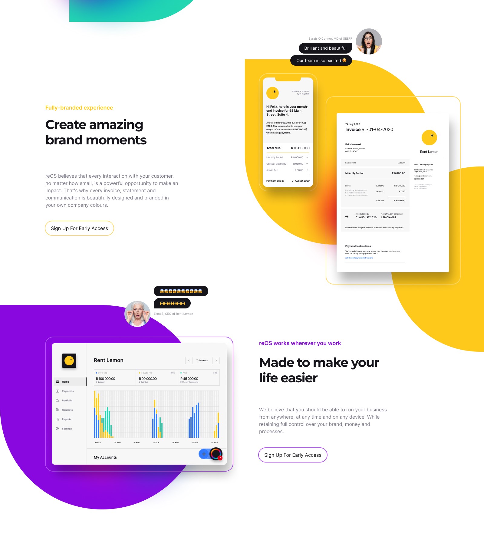 Work by Codingain Technologies Company